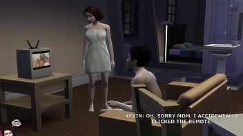 Stepmom and son are alone for tonight 3d hentai