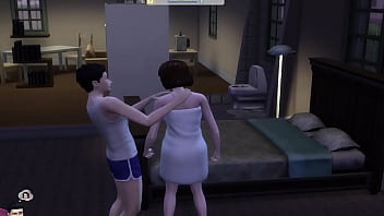 Stepmom and son are alone for tonight 3d hentai