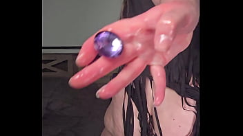 Riding a cowboy 18 minute cowgirl ride full oil titjob deepthroat anal orgasm 4k portrait