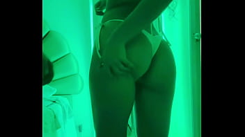 Trying on my bikinis