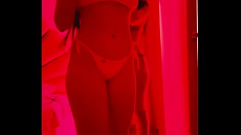 Trying on my bikinis