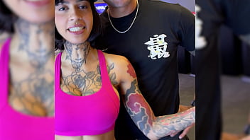 Insta models yhivi & ravyn alexa turn shoot into threesome