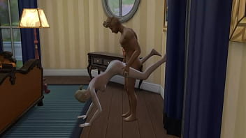 Rough sex with slutty neighbor