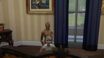 Rough sex with slutty neighbor