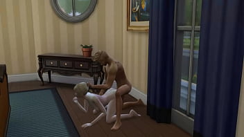 Rough sex with slutty neighbor