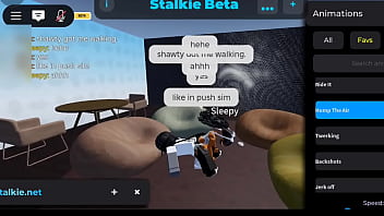 Roblox brown bbw pounding thrusting pussy dick