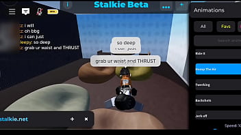 Roblox brown bbw pounding thrusting pussy dick