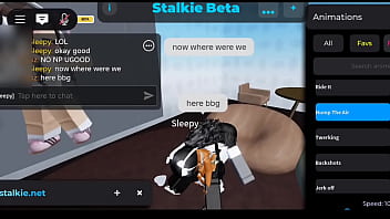 Roblox brown bbw pounding thrusting pussy dick