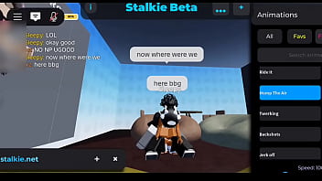 Roblox brown bbw pounding thrusting pussy dick