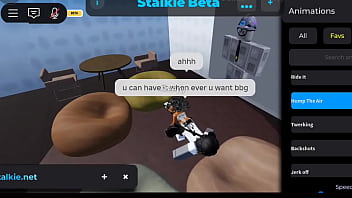 Roblox brown bbw pounding thrusting pussy dick