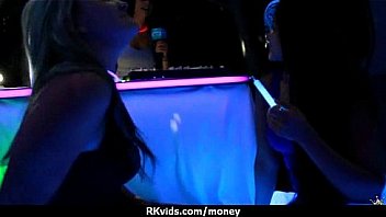 Tight teen fucks a man in front of the camera for cash 4