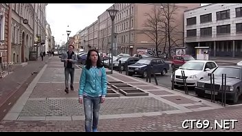 Hot bitch gets undressed and starts enjoying the merciless sex