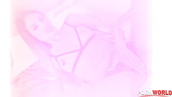 Slipping into the pink a hot blonde fingering fanatic