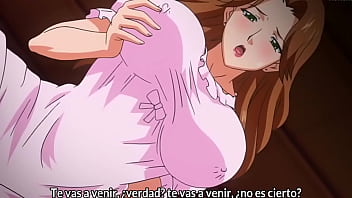 Una madre muy protectora le da calor a su hijo