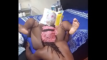 Foda africana com o kingsnake