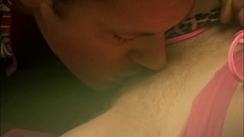 Red head milf have sex in outdoor