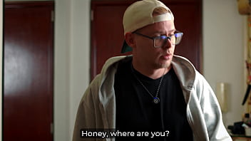 Step mom in catwoman suit tricks step son into hot sharebed sex