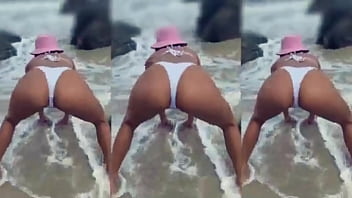 Skinny girl on halloween swing