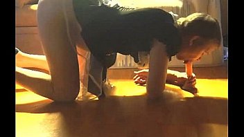 Crossdresser Sissy Gay Maid Sucking Dildo thumbnail