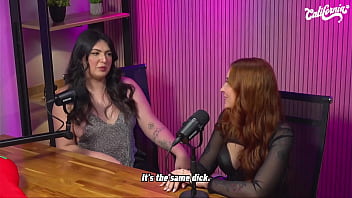 Lulu valotta faz striptease e seduz ruiva peituda