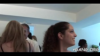 Group of gals get nailed