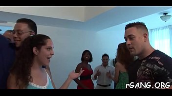 Group Of Gals Get Nailed thumbnail