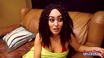 Big titted brunette lexxie gets her pussy deeply fucked by a sex machine w