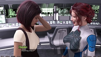 Stranded in space #54 lesbian makeout session