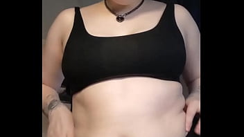 Casual yoga pants and squirt joi