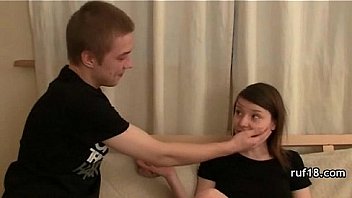 Cute teen bondage fuck