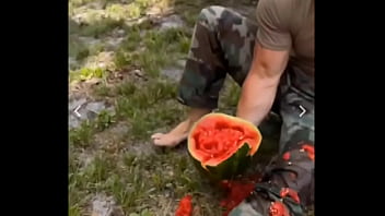 I challenge you to the watermelon challenge don't be scared #watermelonchallenge #gijoey