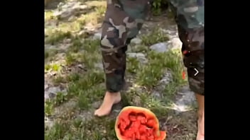 I challenge you to the watermelon challenge don't be scared #watermelonchallenge #gijoey