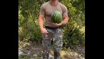 I challenge you to the watermelon challenge don't be scared #watermelonchallenge #gijoey