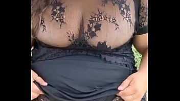 My horny wife showing her huge pussy on the fotest