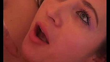 Old man gives girl a massage