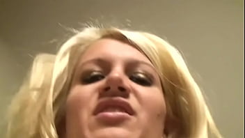 Wife seduces cum eating cuckold gets seduced by hot wife with and she then puts his small cock in a cage and suck cum from her pussy and makes him sit and watch her fuck her boyfriend and eat cum