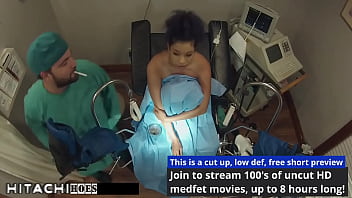 Freshman gets mandatory hitachi orgasm from doctor tampa phoenix rose