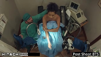 Freshman gets mandatory hitachi orgasm from doctor tampa phoenix rose