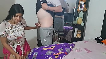 7 minutes of running but you'll cum faster try not to cum during the challenge casero real