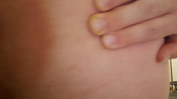 Underwear show close up of dick and anus