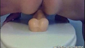 A woman of 50 years in the bathroom with a dick fucking artificial A woman of 50 years in the bathroom with a dick fucking artificial