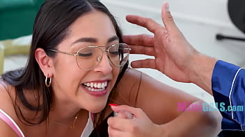 Tiny Assistant Fucks My Dilf Dick Madison Wilde Danny Mountain thumbnail