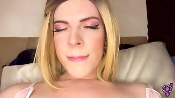 Jess Bloom Rides Dildos And Swallows Her Own Load Of Sissygasm Cum With Ass To Mouth thumbnail