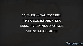 Catching mouse turns into catching and eating pussy