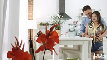 Russian Teen Sex Hardcore Kitchen Antics thumbnail