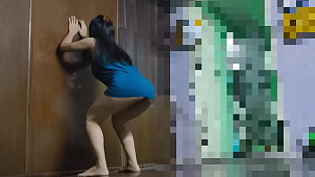 Fine big ass college girl workout at home