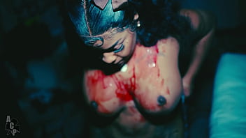 Gibby the clown & jayla page fuck hard on halloween after he turned her out