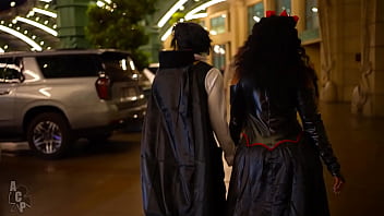 Gibby the clown & jayla page fuck hard on halloween after he turned her out