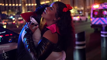 Gibby the clown & jayla page fuck hard on halloween after he turned her out