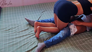 With secretary after work sex